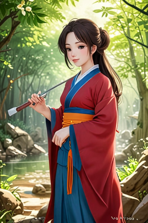 Nguyệt Mãn Không Sơn Hoa Mãn Thiên