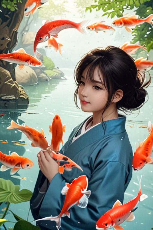 Thập Niên 80 Tiểu Cá Koi Và Mẹ